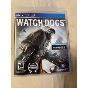Watch Dogs Sony PlayStation 3 PS3 Game Tested Complete